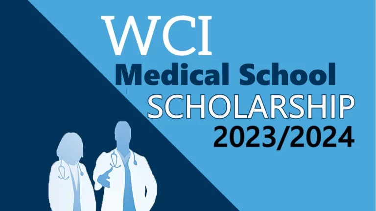 WCI Medical School Scholarship