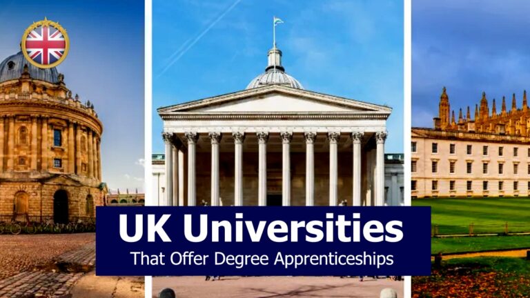 UK Universities That Offer Degree Apprenticeship Programs